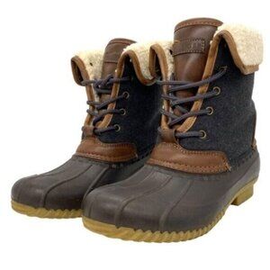 Tommy Hilfiger Twrilina Faux Shearling Lined Womens Duck Boots